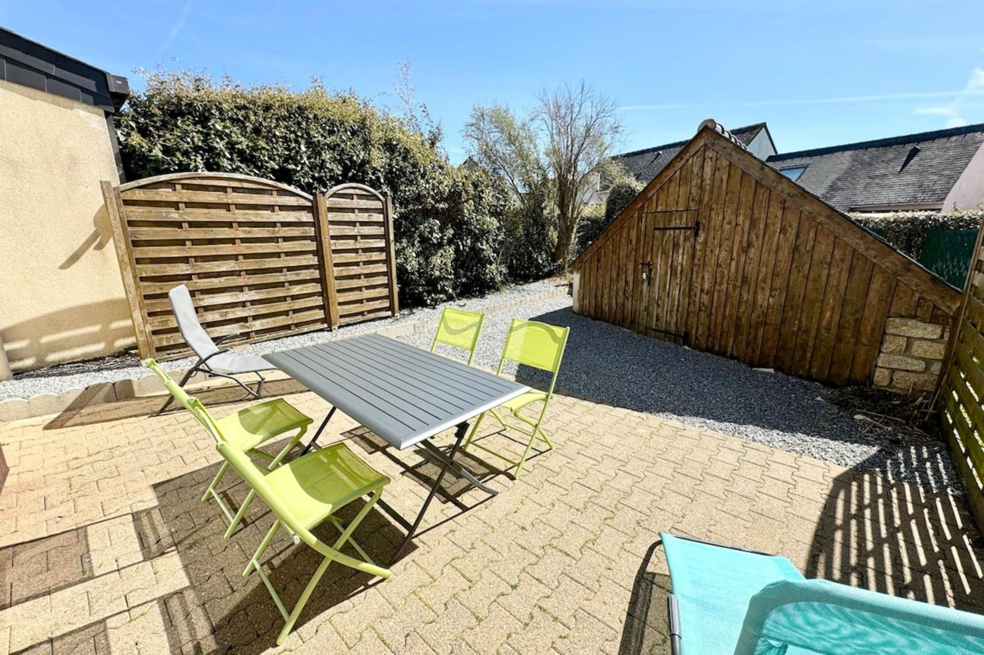 Charmante Maisonnette Terrasse - Proche Plages Guidel Luaran gambar