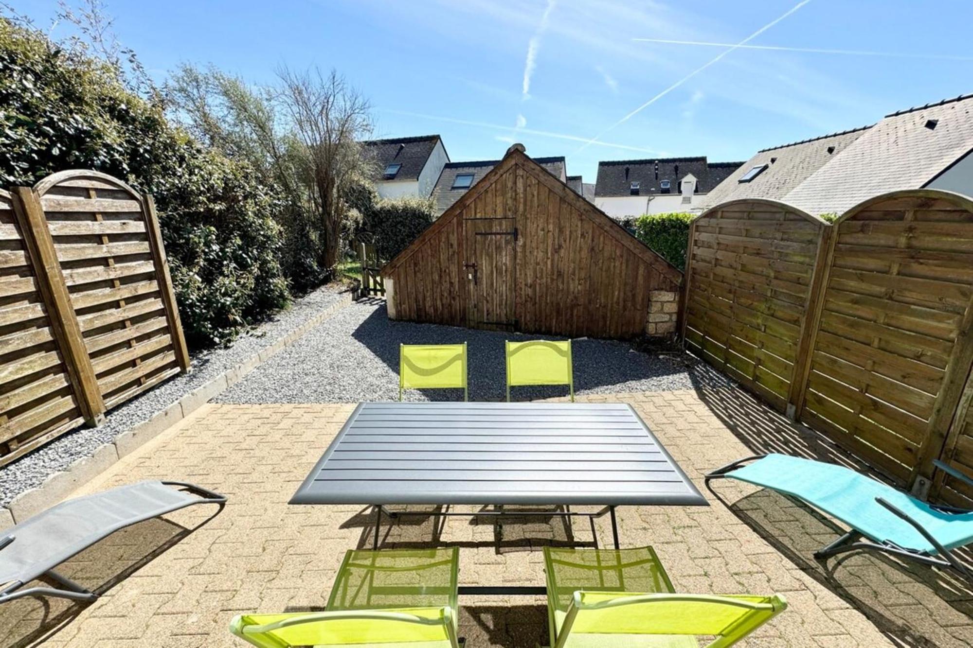 Charmante Maisonnette Terrasse - Proche Plages Guidel Luaran gambar